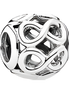 Silver Infinity Loop Charm - ZZ1104