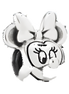 Minnie Mouse Face Charm - Minnie Mouse Bow Face Charm — product