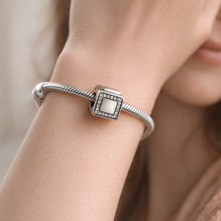 Eau de Pandora Bottle Charm - Perfume Bottle Charm — worn on wrist