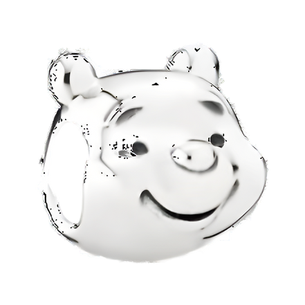 Winnie the Pooh Face Charm - Winnie the Pooh Smiling Face Charm — product