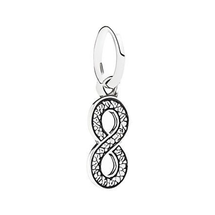Sparkling Infinity Dangle Charm - ZZ1258