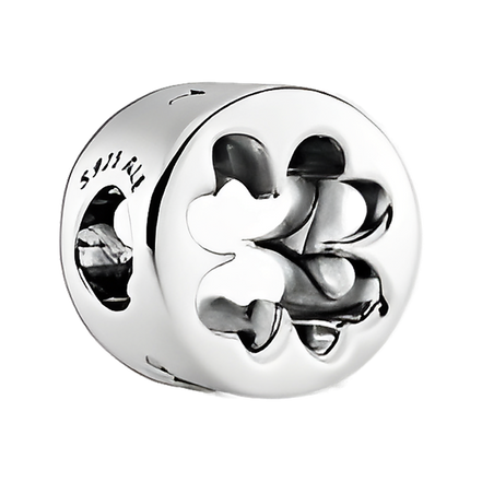 Open Four-Leaf Clover Charm - ZZ1419