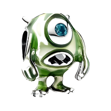 Green One-Eyed Monster Charm - ZZ1458