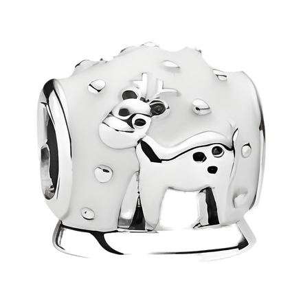 White Polar Bear Family Charm - ZZ1537