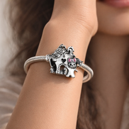 Snoopy Flying Ace Charm - Snoopy Flying Ace Charm — worn on wrist