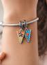 Mickey Pennant Charm Set - Mickey Pennant Charm Set — worn on wrist
