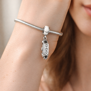 London Landmark Dangle Charm - London Landmark Dangle Charm — worn on wrist