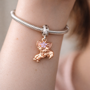 Tinker Bell Fairy Charm - Tinker Bell Fairy Charm — worn on wrist