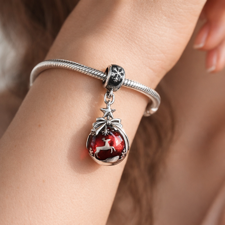 Haunted Story Dangle Charm - Haunted Story Dangle Charm — worn on wrist