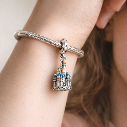 Fairy Tale Castle Charm - Fairy Tale Castle Charm — worn on wrist