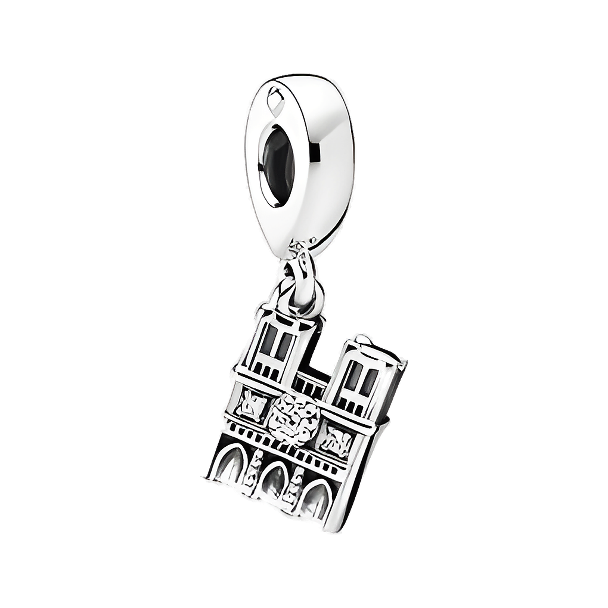 Silver City Skyline Charm - ZZ1662
