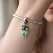 Bambi Deer Charm - Bambi Deer Charm — worn on wrist