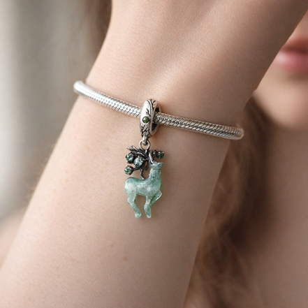 Bambi Deer Charm - Bambi Deer Charm — worn on wrist
