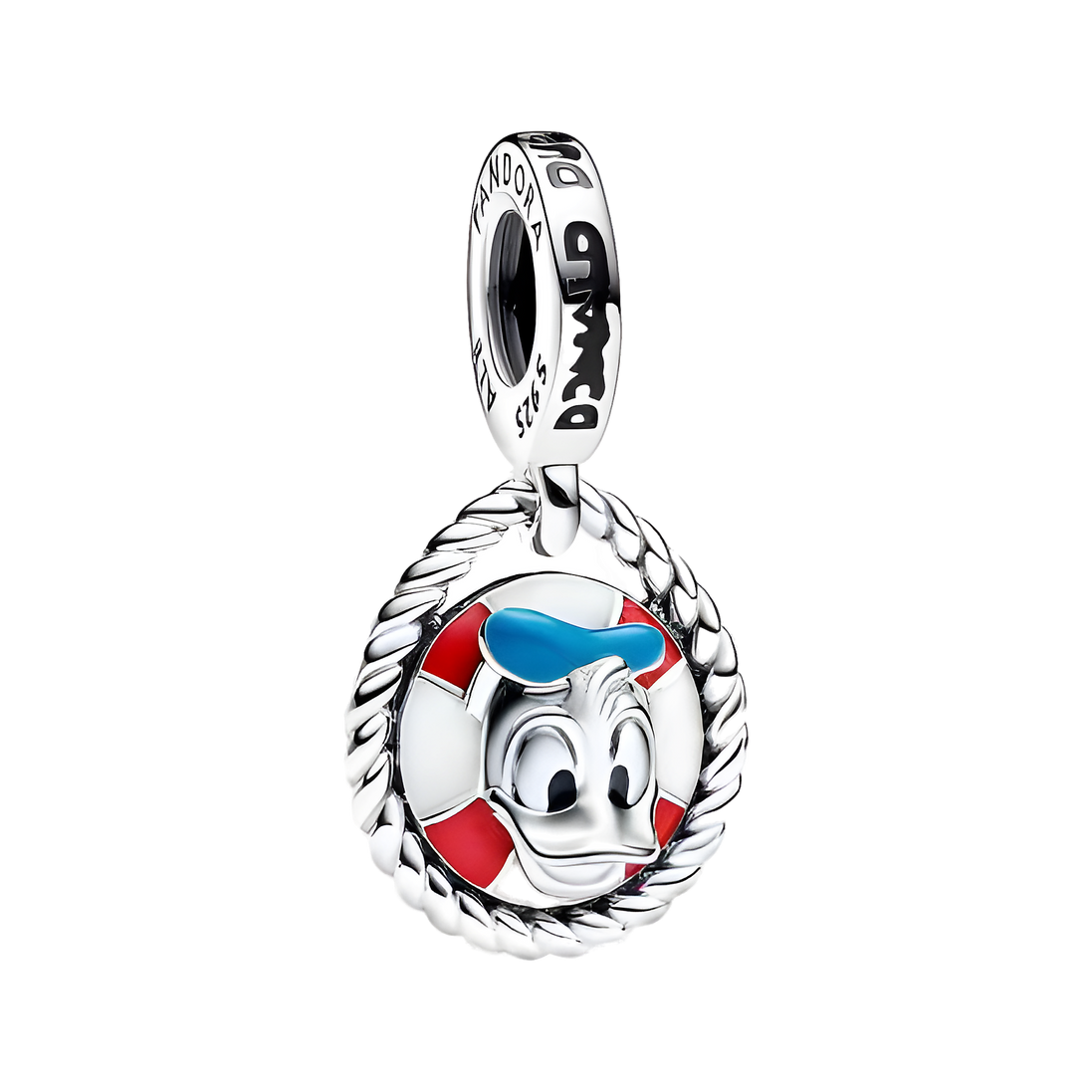 Donald Duck Life Preserver Charm - Donald Duck Life Preserver Charm — product