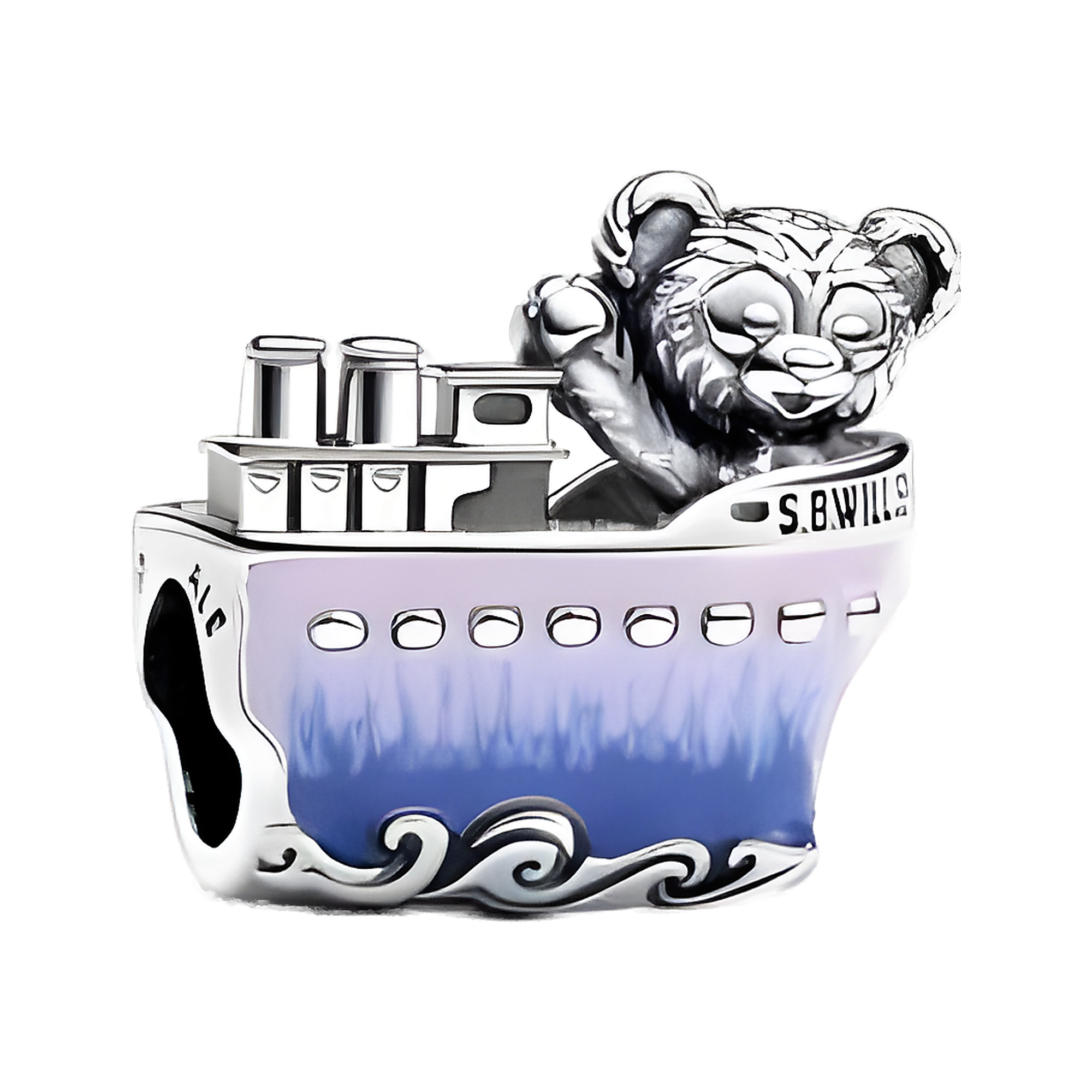 Steamboat Willie Ship Charm - ZZ1733