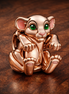 Disney The Lion King Nala Charm — display on walnut