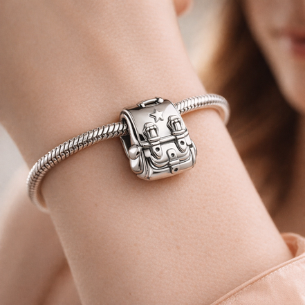 Adventure Backpack Charm — worn on wrist