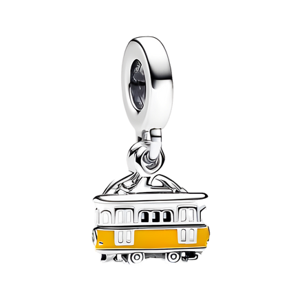 Yellow Trolley Charm - ZZ1772