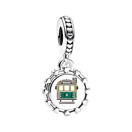 Green Circuit Board Charm - ZZ1781