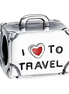 I Love To Travel Suitcase Charm - ZZ1801
