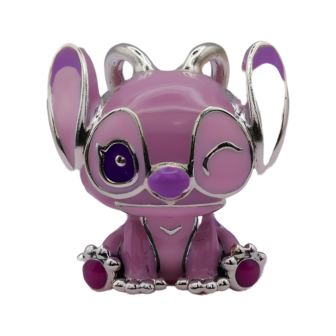 Purple Stitch Figure - Purple Stitch Figure Charm — product