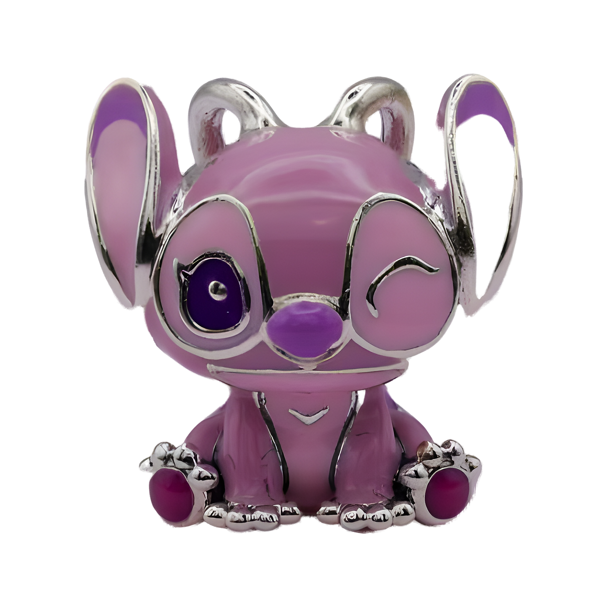 Purple Stitch Figure - Purple Stitch Figure Charm — product