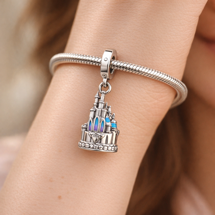 Disney Castle Charm - Disney Castle Charm — worn on wrist