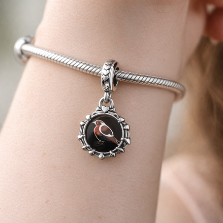 Sagittarius Zodiac Charm - Sagittarius Zodiac Charm — worn on wrist
