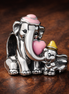 Disney Dumbo & Mom Charm — display on walnut