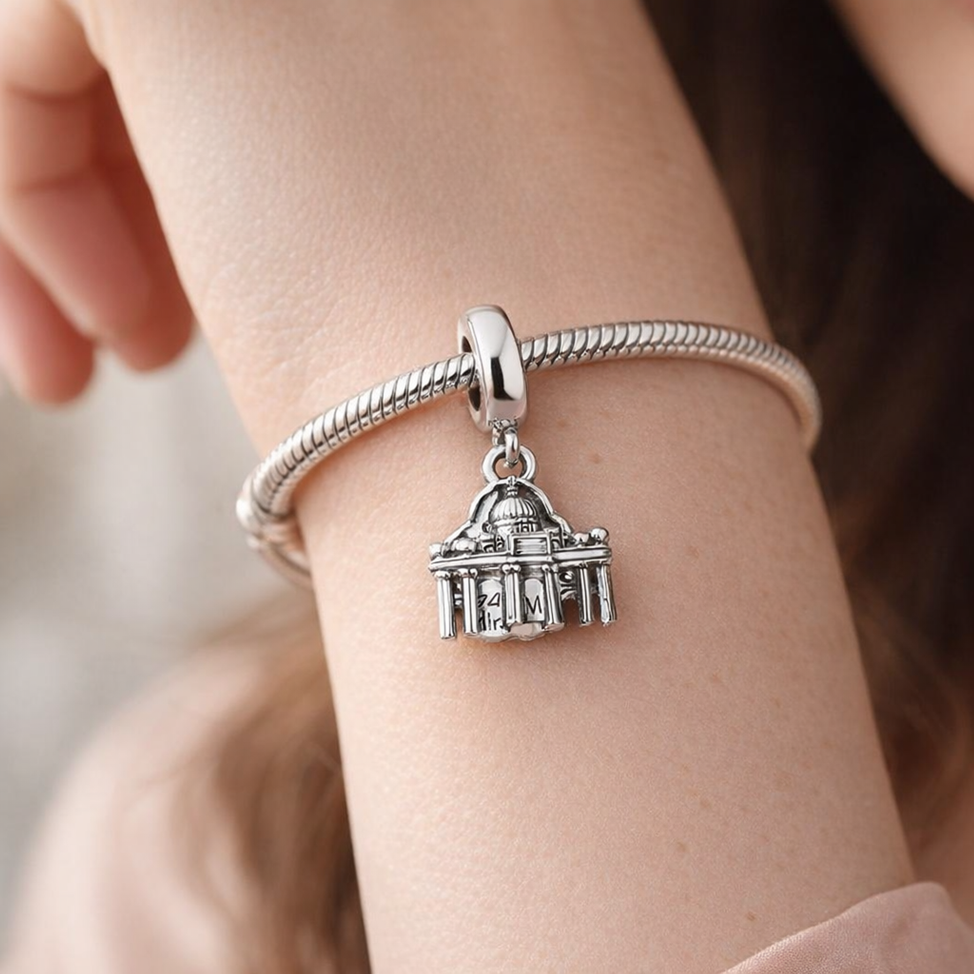 Paris Monument Charm - Paris Monument Charm — worn on wrist