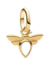 Gold Tinker Bell Silhouette Charm - ZZ1970