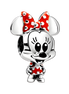 Minnie Mouse Figure - Minnie Mouse Figure Charm — product