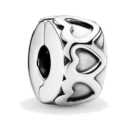 Band of Hearts Clip Charm - ZZ358 - 791978 image 2