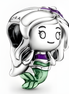 Sterling Silver and Enamel Little Mermaid Character Charm