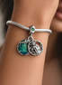 Ariel Ocean Dangle - Little Mermaid Ocean Dangle Charm — worn on wrist
