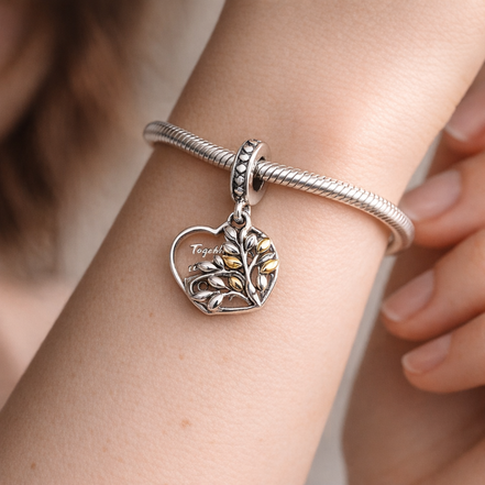 Together Tree Dangle - Together Family Tree Dangle — worn on wrist