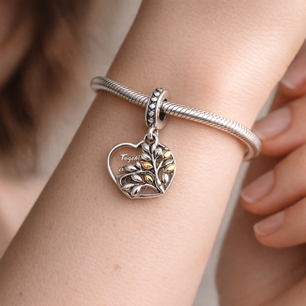 Together Tree Dangle - Together Family Tree Dangle — worn on wrist