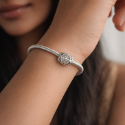 Shooting Star Safety Chain Charm - Shooting Star Safety Chain Charm — worn on wrist