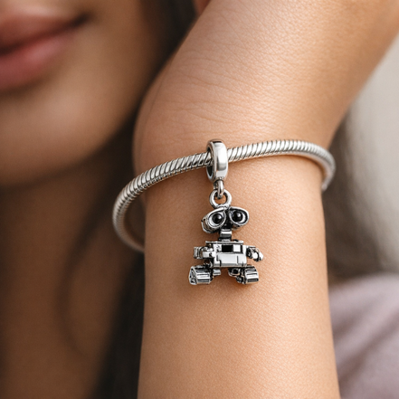 Disney Pixar Wall-E Dangle Charm — worn on wrist