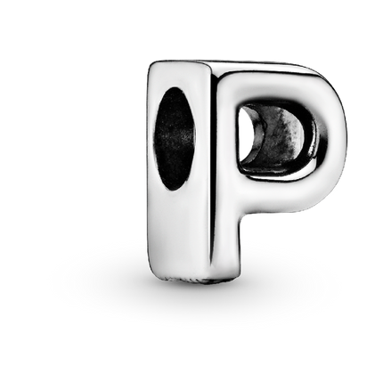 Letter P Alphabet Charm - ZZ818 - 797470 image 1