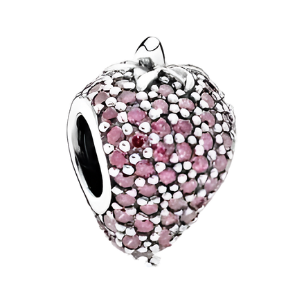 Pink Strawberry Charm - ZZ829_1