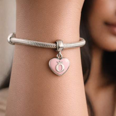 Take a Break Coffee Cup Charm — worn on wrist