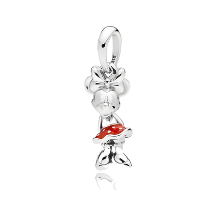 Minnie Red Dress Dangle - Minnie Red Dress Dangle Charm — product