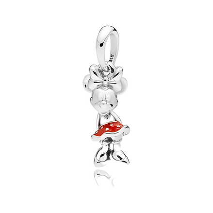 Minnie Red Dress Dangle - Minnie Red Dress Dangle Charm — product