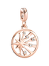 Rose Compass Star - Rose Compass Star Dangle Charm — product