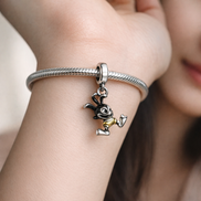 Running Donald Dangle - Running Donald Duck Dangle Charm — worn on wrist