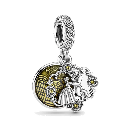 Disney Beauty and the Beast Dancing Dangle Charm