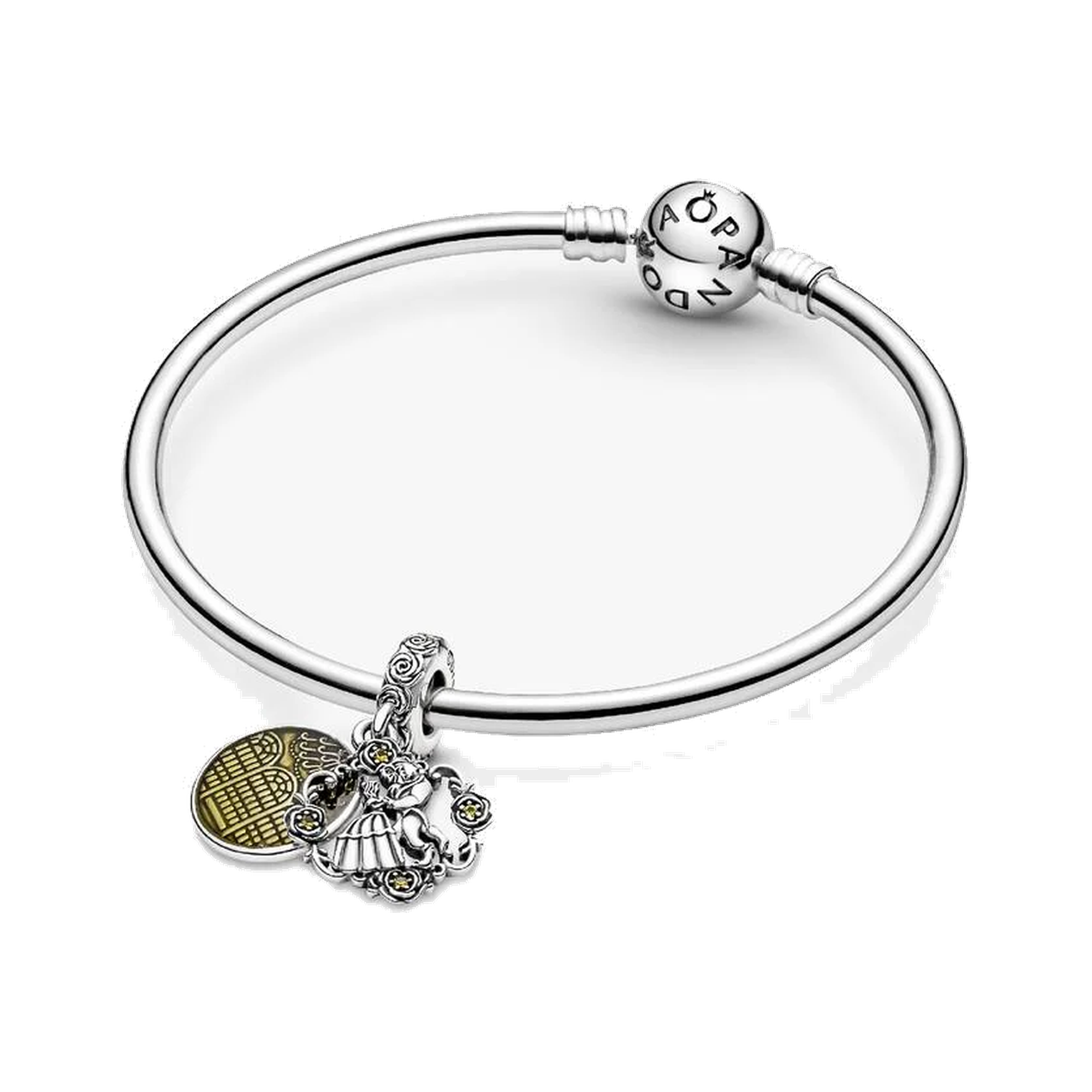 Disney Beauty and the Beast Dancing Dangle Charm