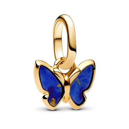 Blue Butterfly Mini Dangle Charm
