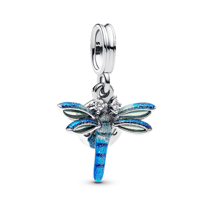 Dragonfly Double Dangle Charm
